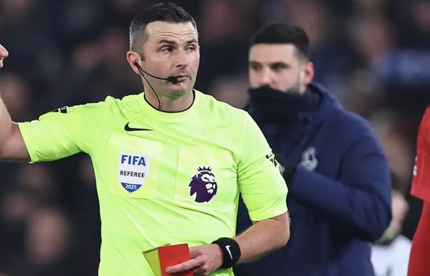 Michael Oliver is banned from officiating two clubs as Premier League make major call after Merseyside derby – Sallahsport