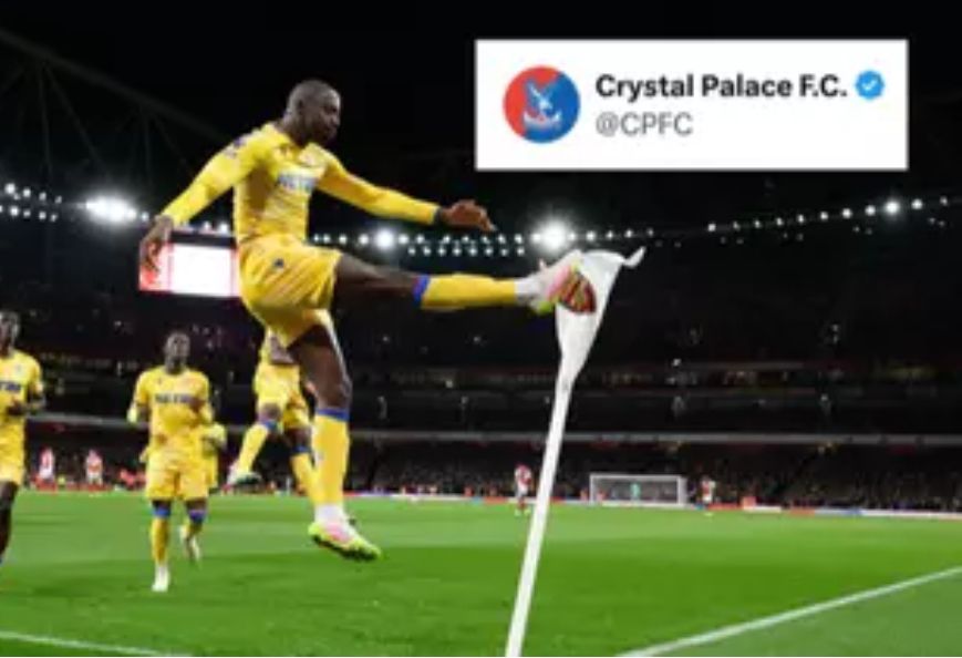 Fans can’t believe what Crystal Palace posted moments after Arsenal draw to leave Liverpool on brink of the title – Sallahsport