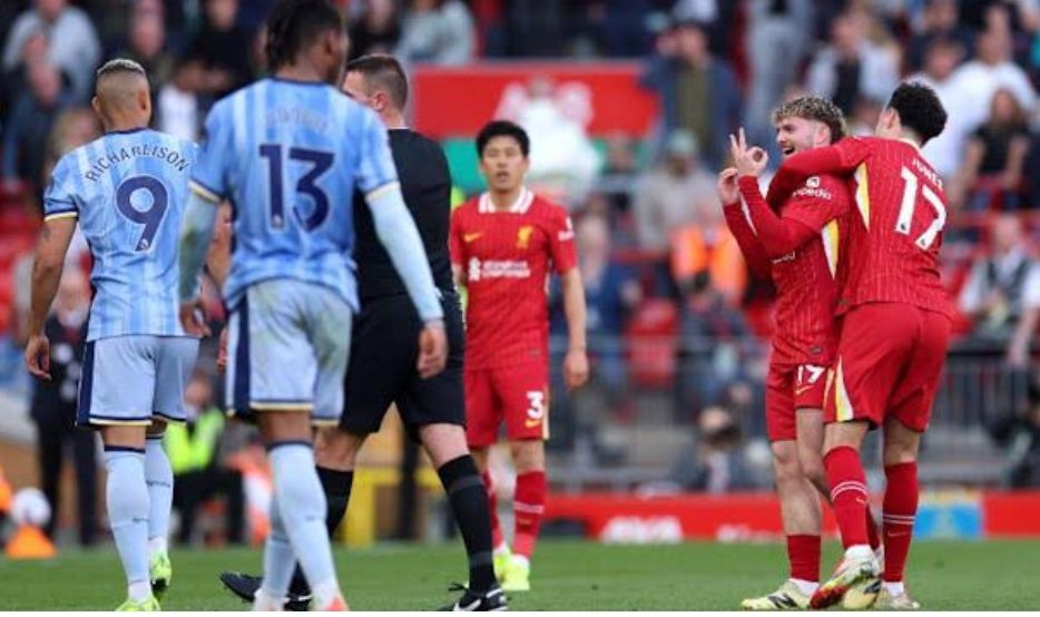 Richarlison brutally responds to Harvey Elliott’s gesture during Liverpool Tottenham game – Sallahsport