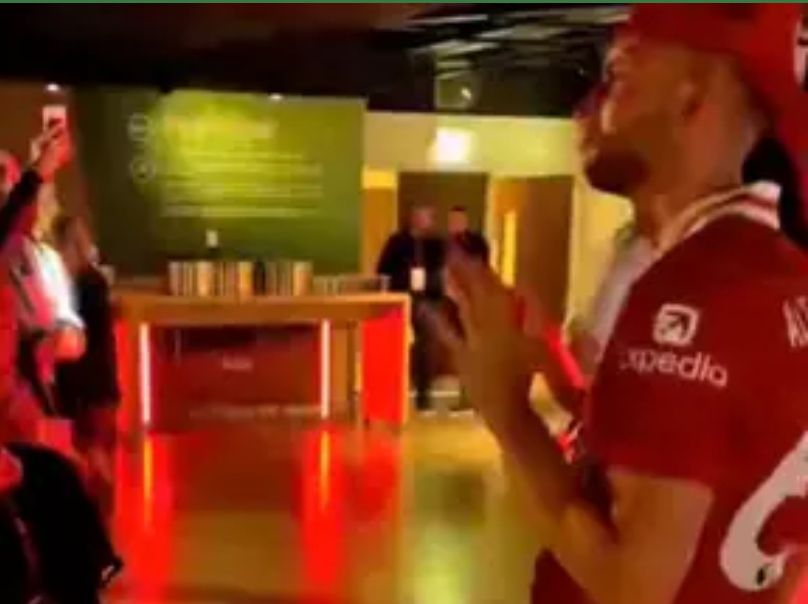 New footage of Trent Alexander-Arnold during Liverpool title party has got fans talking – Sallahsport