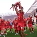 Liverpool fans think one player ‘refused’ to lift the Premier League trophy in front of the Kop and it’s divided opinion