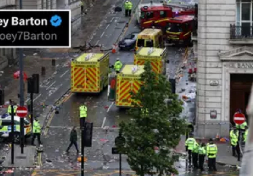 Joey Barton slammed as fans demand apology for deleted post about incident at Liverpool parade