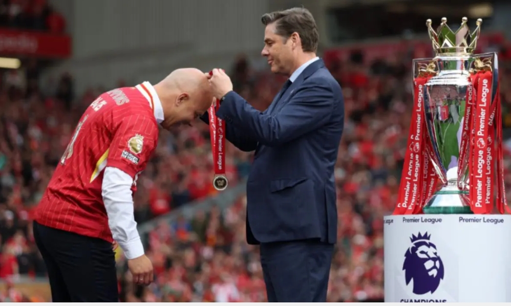 Every word said by Arne Slot as he declines award invitation after Liverpool parade incident