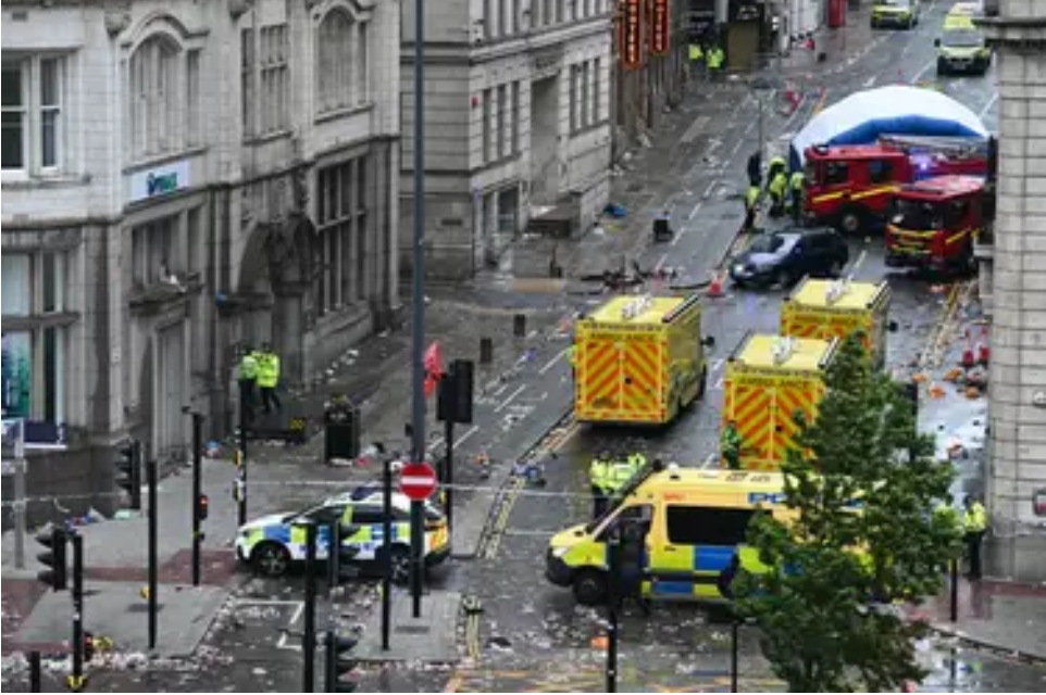 Comedian slammed and has events cancelled for disgusting post after Liverpool parade incident