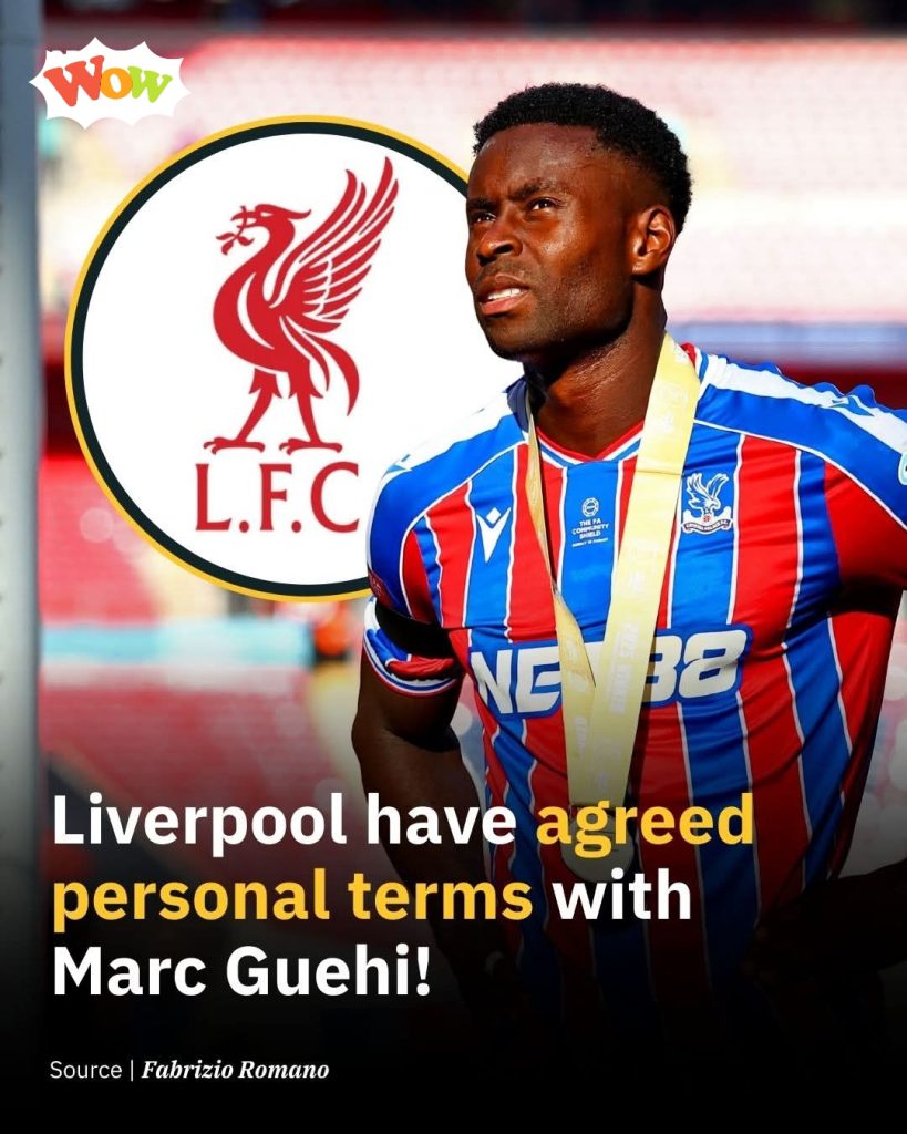 Liverpool agree deal with Marc Guehi
