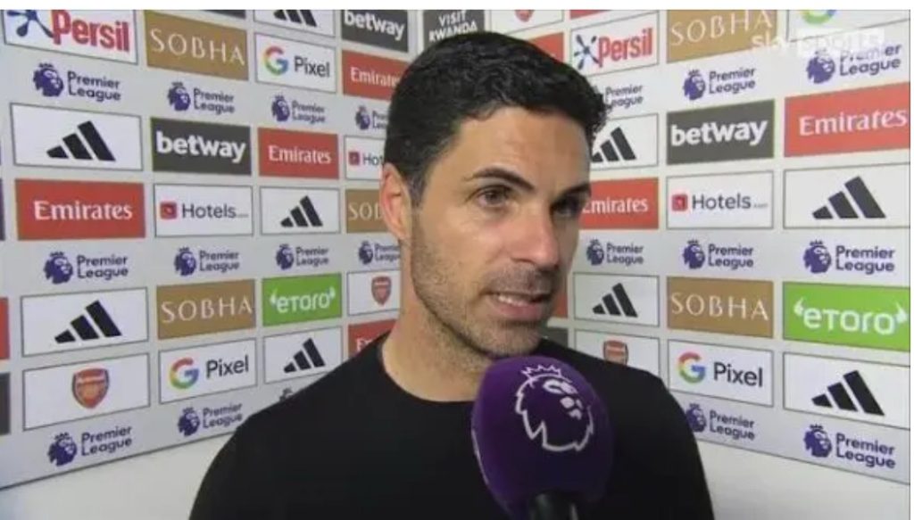 Arsenal Coach Mikel Artera named the ONE Liverpool defender that gave His Frontline tough time today