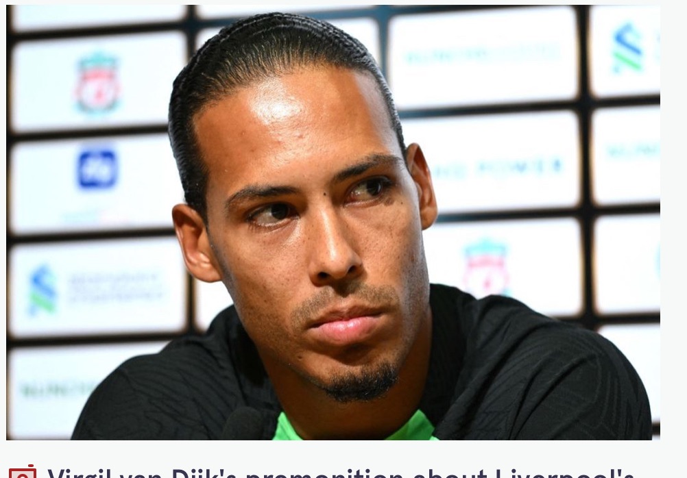 Liverpool have agreed to Virgil van Dijk’s transfer demand after making wishes clear